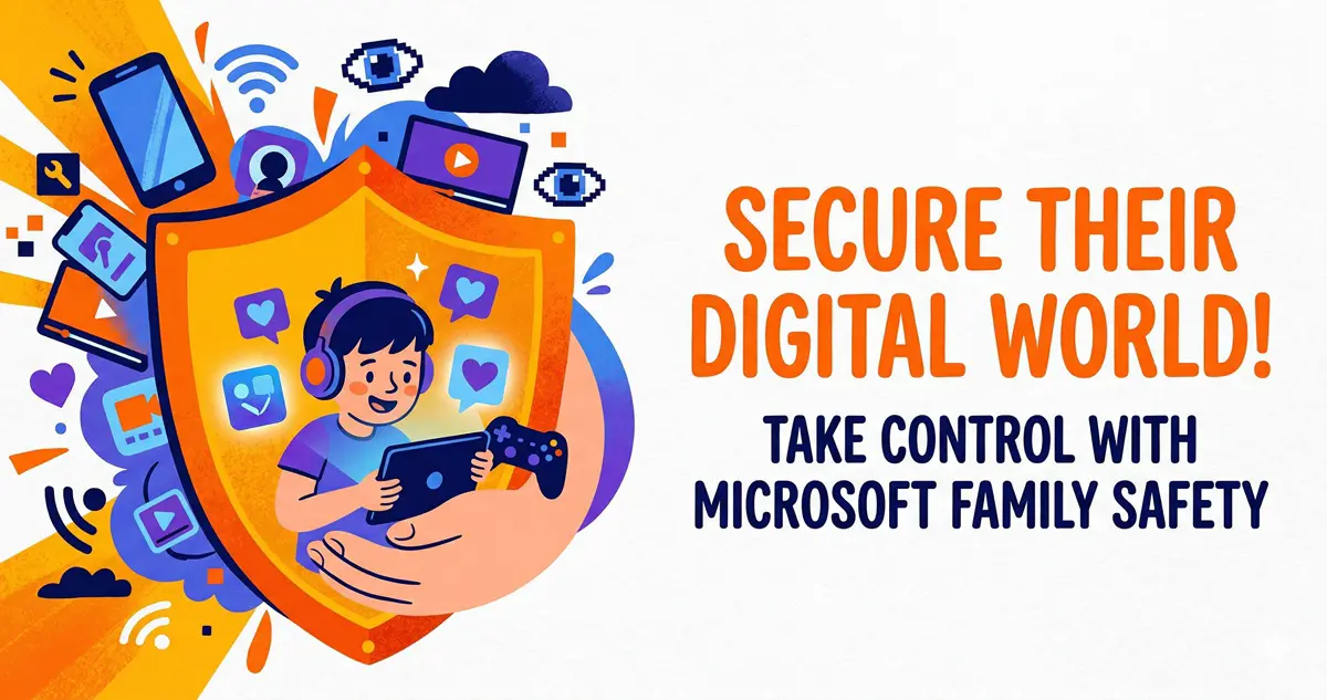 Securing Your Child's Digital Life with Microsoft Family Safety