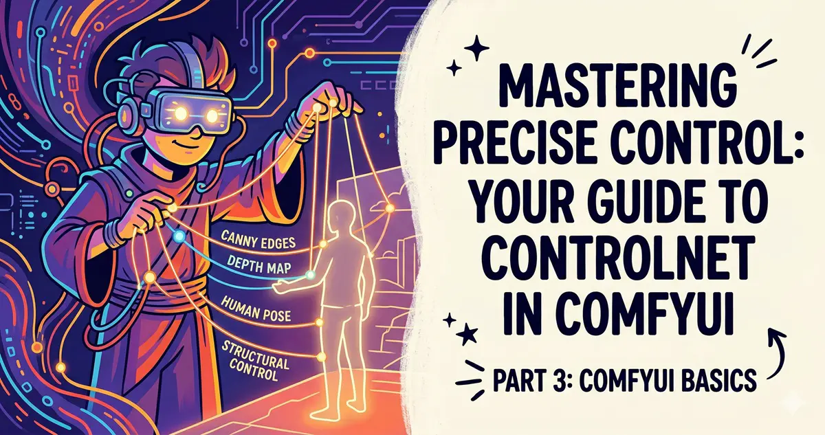 ComfyUI Basics Part 3: Mastering Precise Control with ControlNet