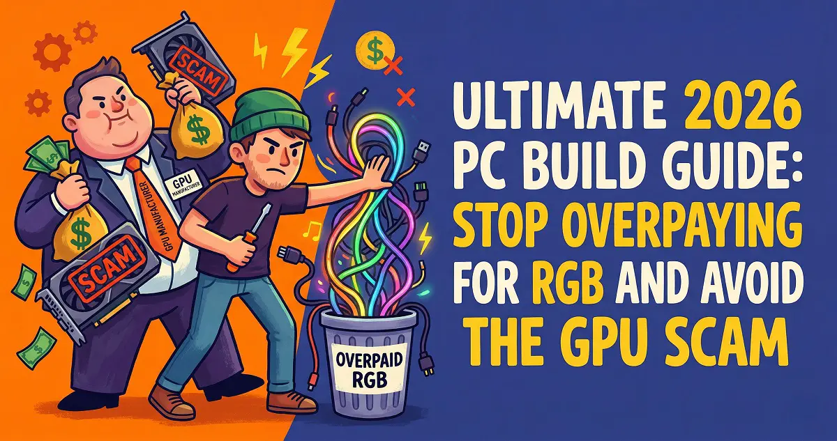Ultimate 2026 PC Build Guide: Stop Overpaying for RGB and Avoid the GPU Manufacturer Scam