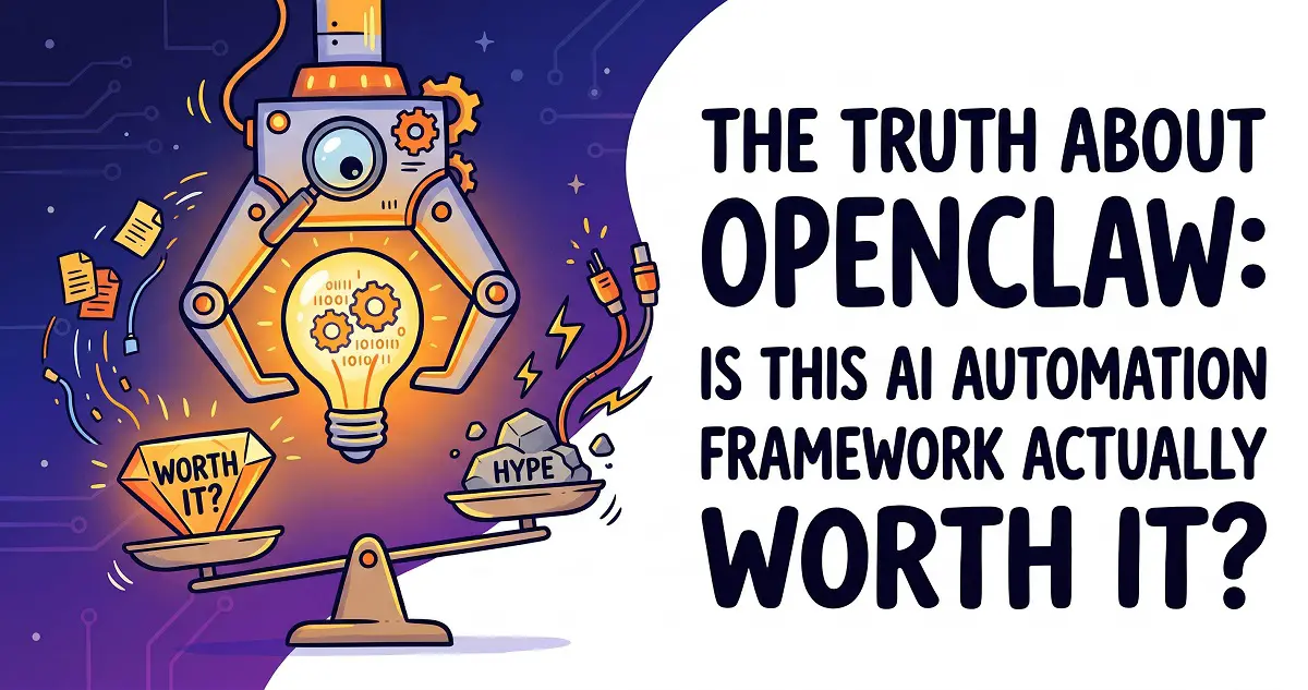 The Truth About OpenClaw: Is This AI Automation Framework Actually Worth It?