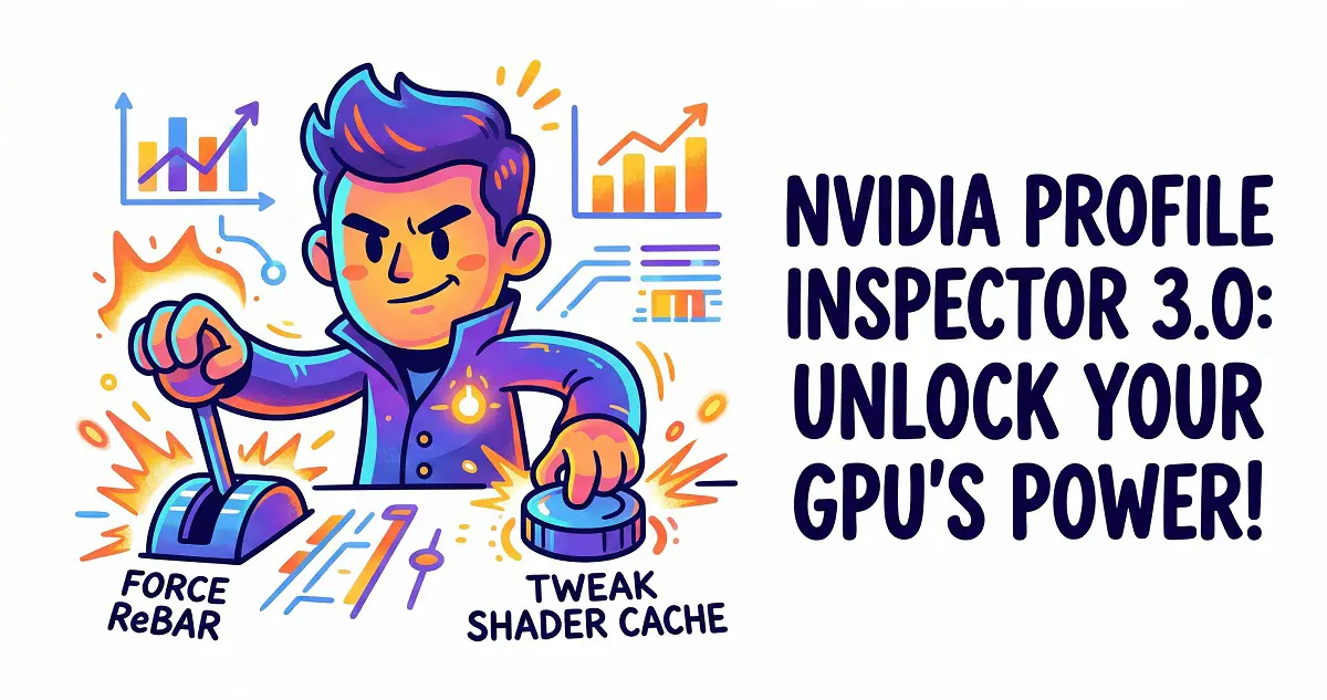 NVIDIA Profile Inspector 3.0 Gets a Modern Makeover: The Essential Tool for Enthusiasts to Force ReBAR and Tweak Shader Cache