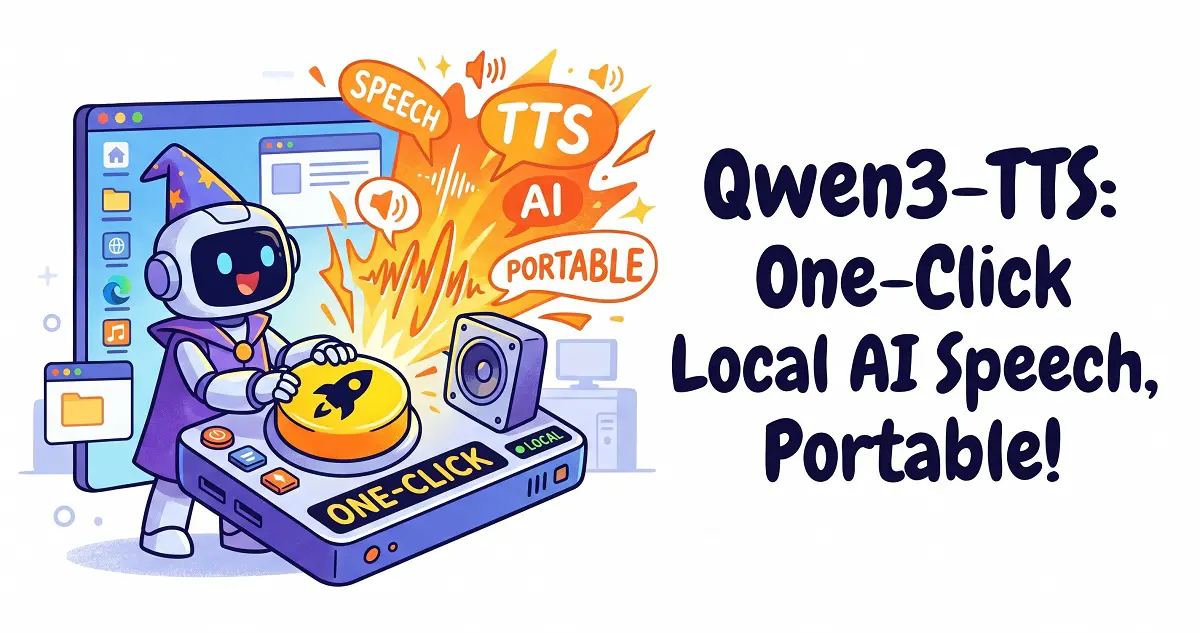 The Ultimate Guide: Local Windows Deployment of Qwen3-TTS and Building a 'One-Click' Portable Package