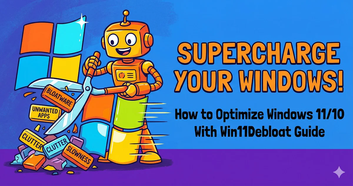 How to Optimize Windows 11/10 with Win11Debloat: A Step-by-Step Guide
