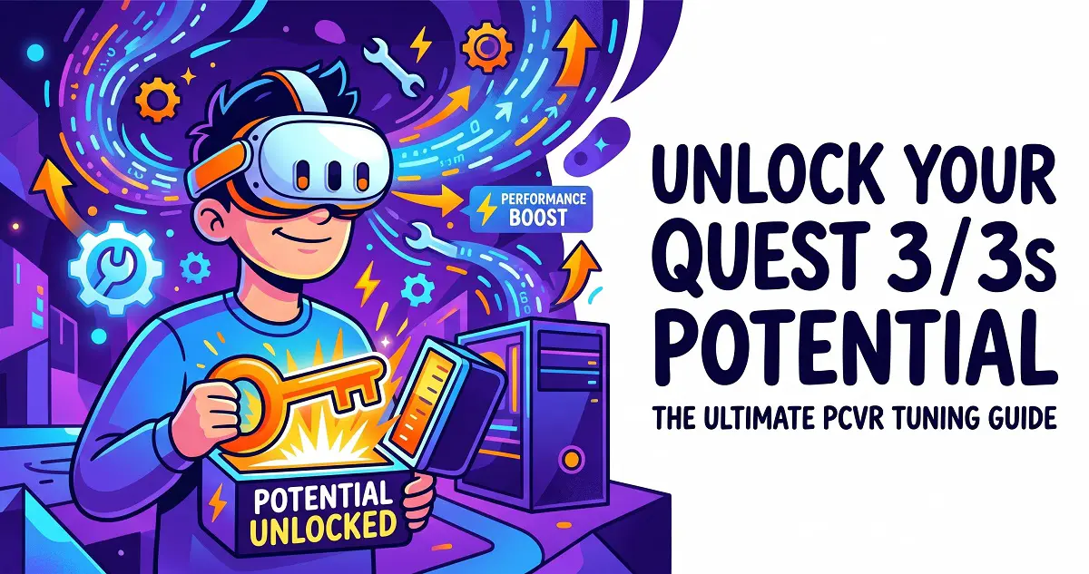 Unlock Your Quest 3 / 3S Potential: The Ultimate PCVR Tuning Guide