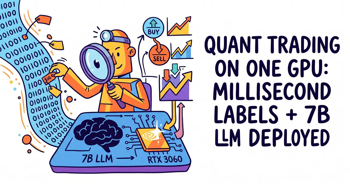 Deploying a Millisecond-Labeling + 7B LLM Dual-AI High-Frequency Quant Trading Stack on a Single RTX 3060